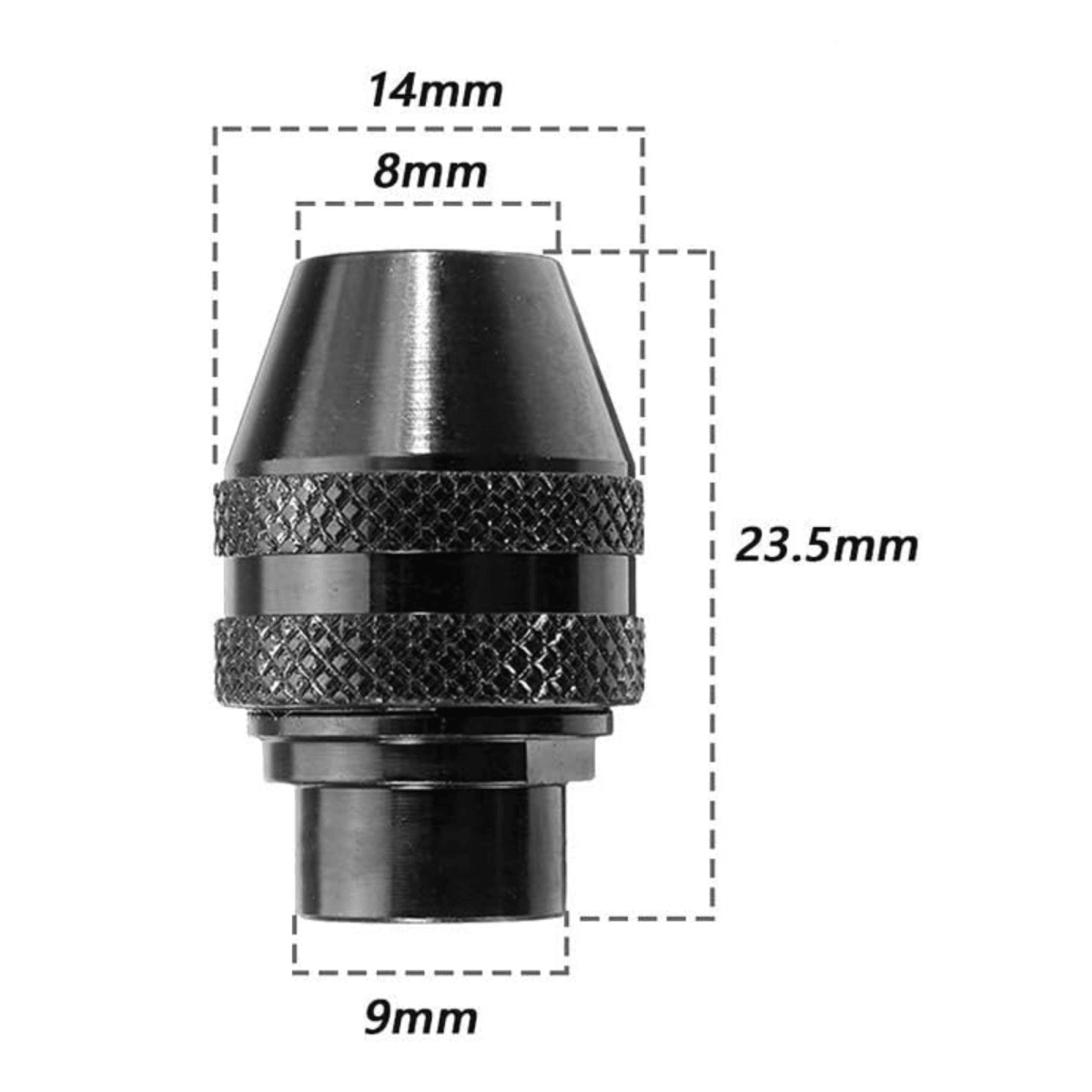 Mandril universal cambio rápido Portabrocas DREMEL 4486 Autoajustable4
