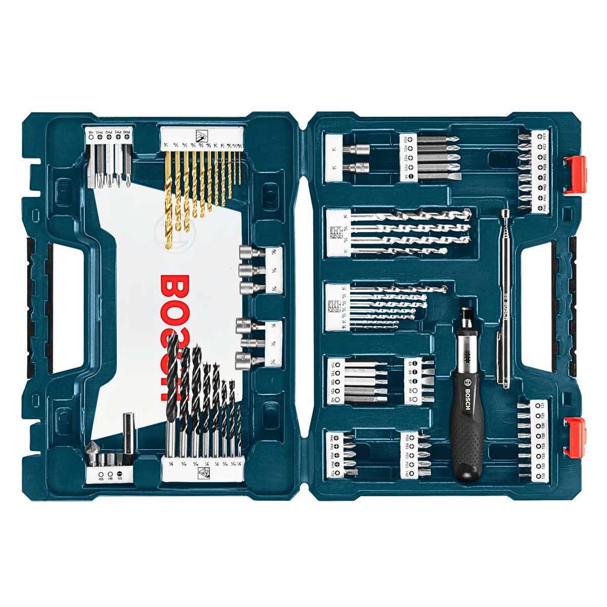 Set Puntas y Brocas V-Line 91 piezas /Accesorios taladro y atornillado2