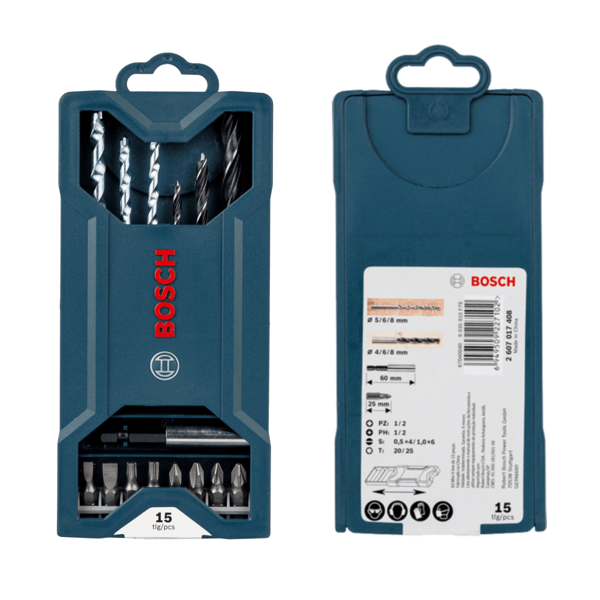 Puntas y Brocas X-Line Set de 15 pzs /Accesorios taladro y atornillado3