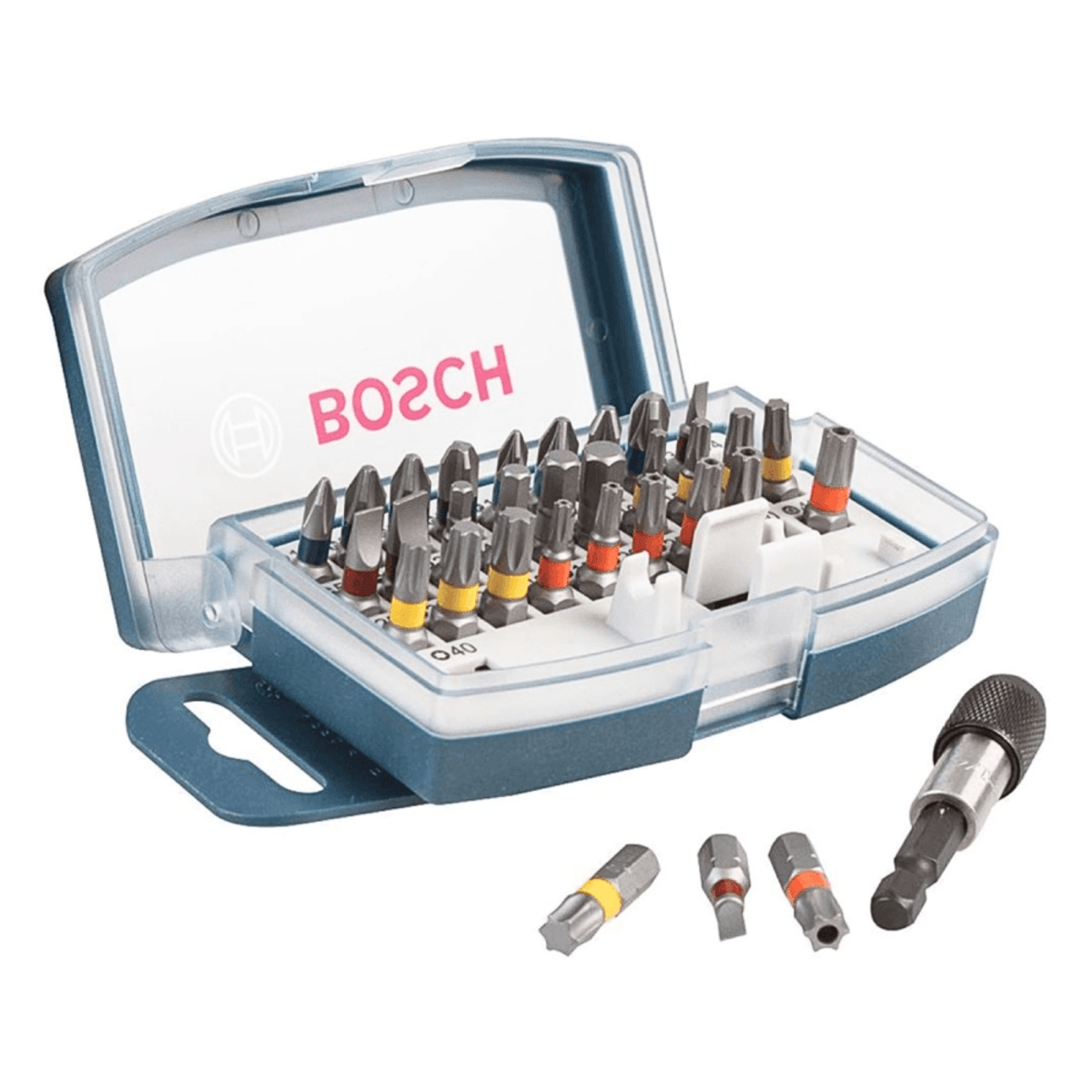 Puntas Acero para Atornillar +adaptador destornillador  Set de 32piezas5