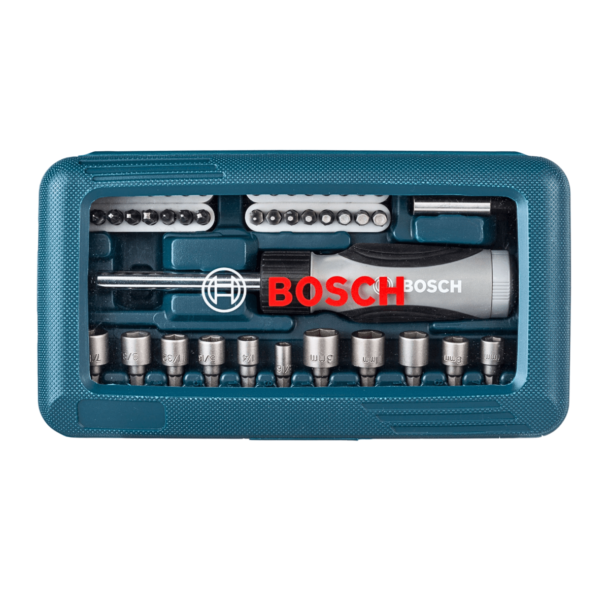 Atornillador y dados Set de puntas 46 piezas con destornillador Bosch2
