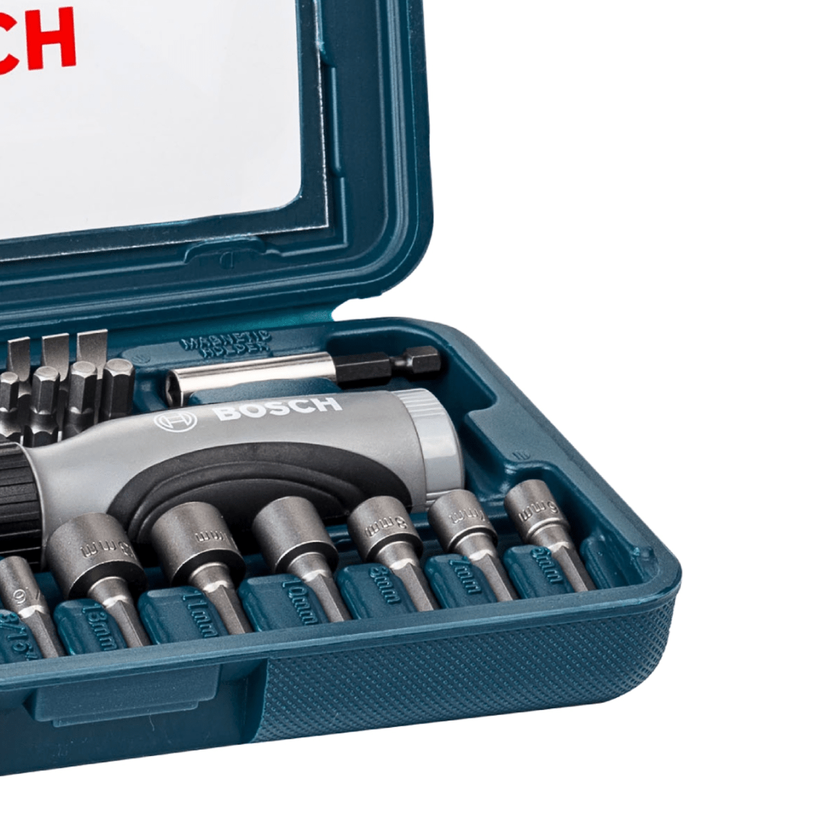 Atornillador y dados Set de puntas 46 piezas con destornillador Bosch5