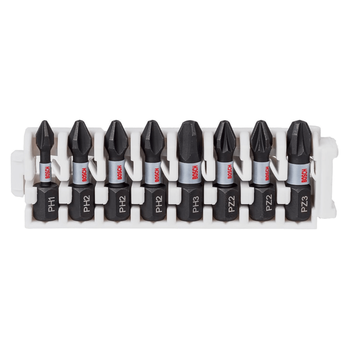 Set Puntas de Impacto Control Acero PH-PZ x 25mm 8 piezas Bosch1