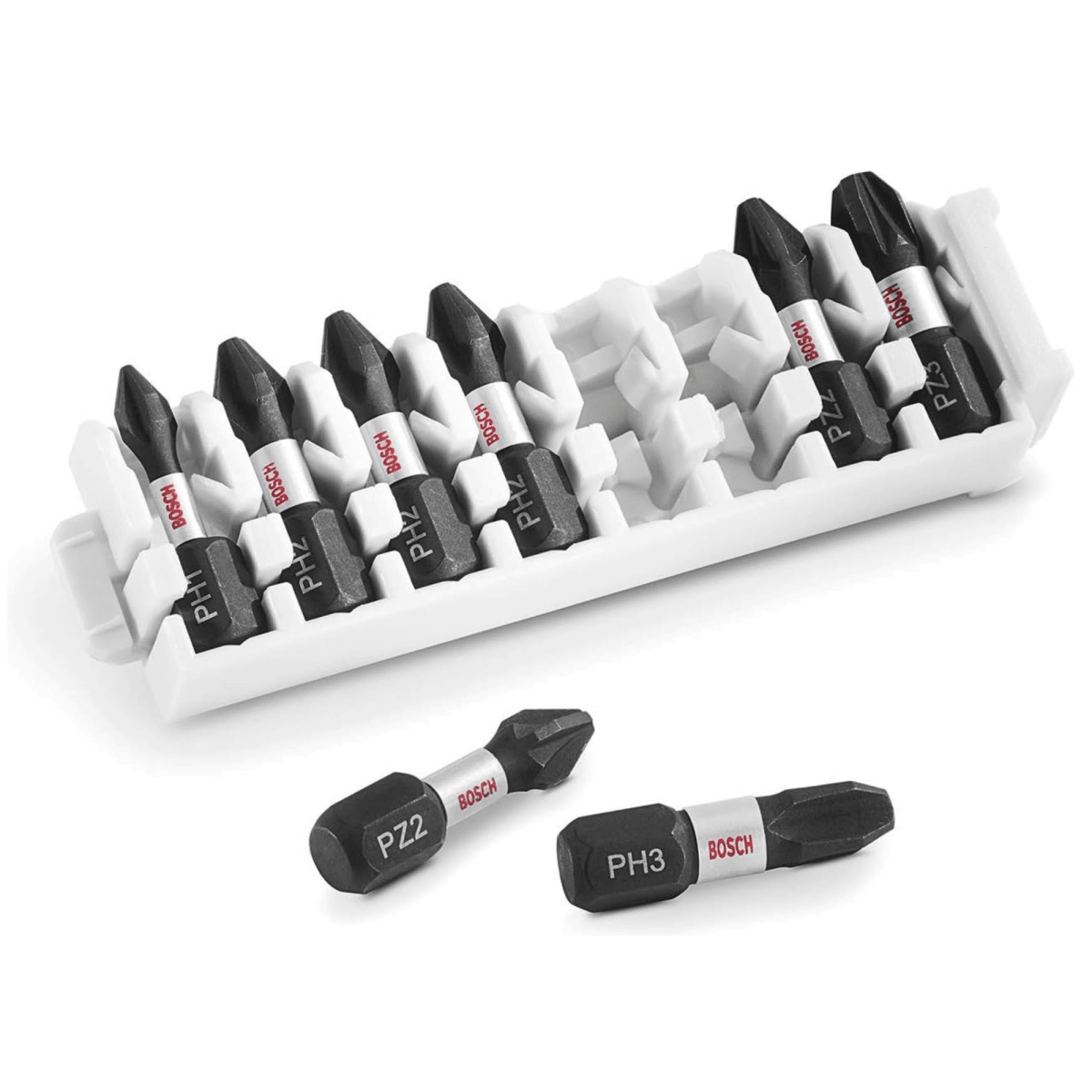 Set Puntas de Impacto Control Acero PH-PZ x 25mm 8 piezas Bosch2