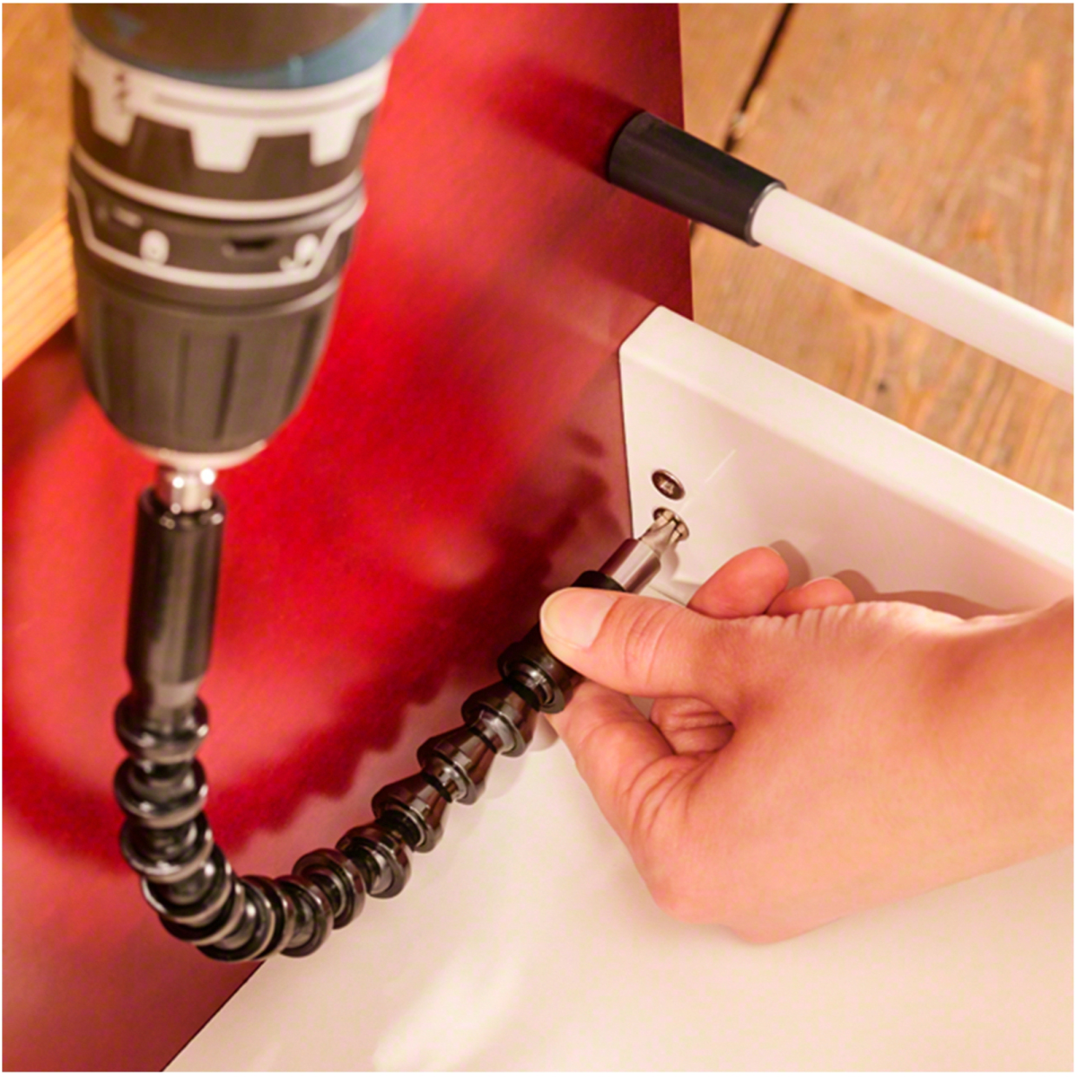 Set de puntas para atornillador + Extensión magnética flexible de 30 cm, 11 piezas4