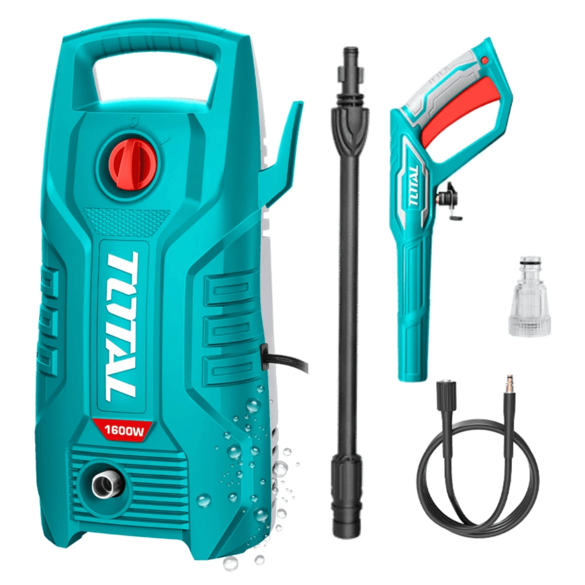 Hidrolavadora ALTA PRESION 2030 PSI 1600W TGTI11336 TOTAL1