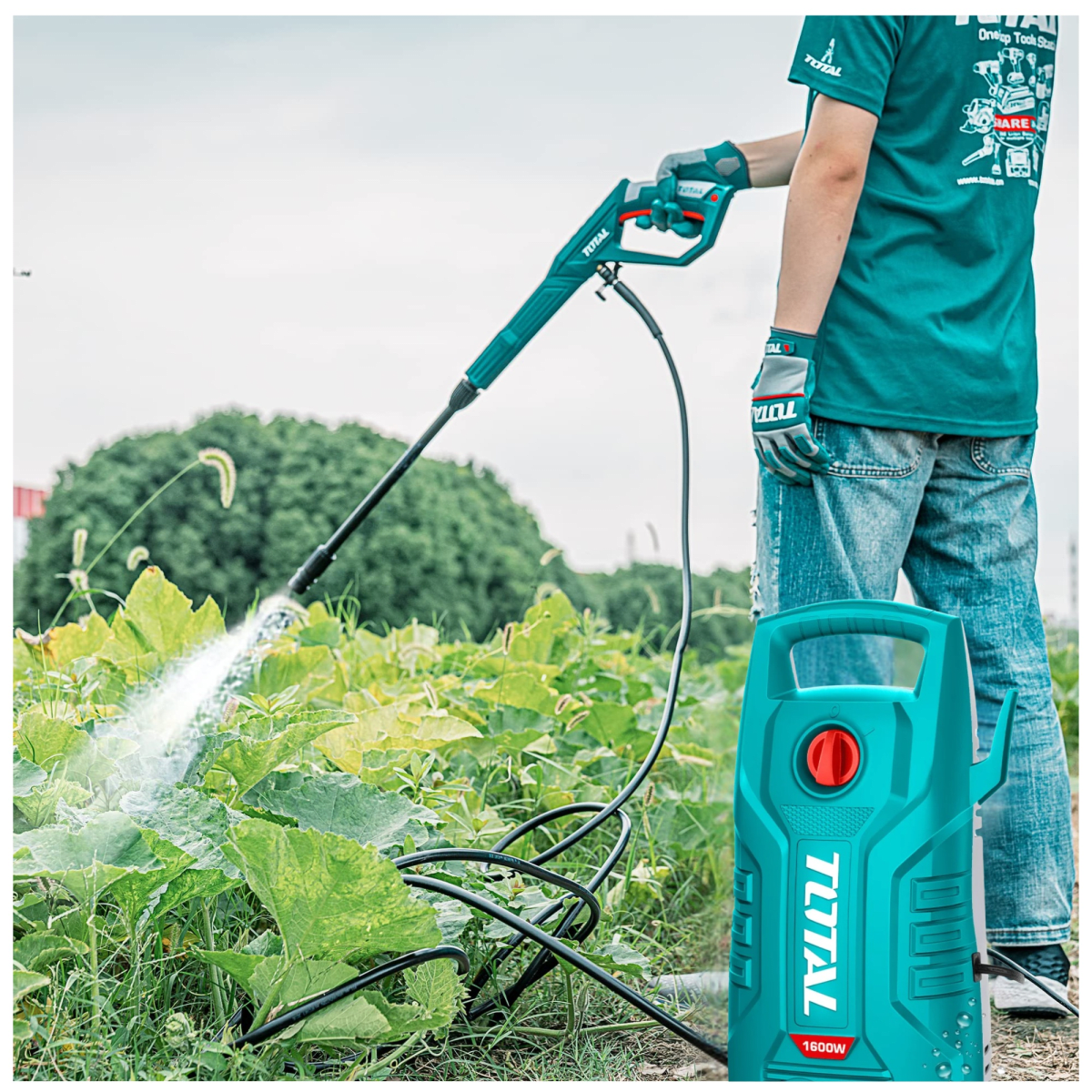 Hidrolavadora ALTA PRESION 2030 PSI 1600W TGTI11336 TOTAL4