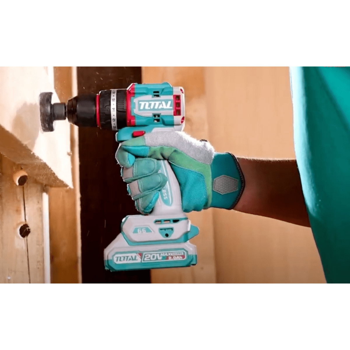 Taladro Percutor inalambrico Atornillador de Impacto Brushless 20V4