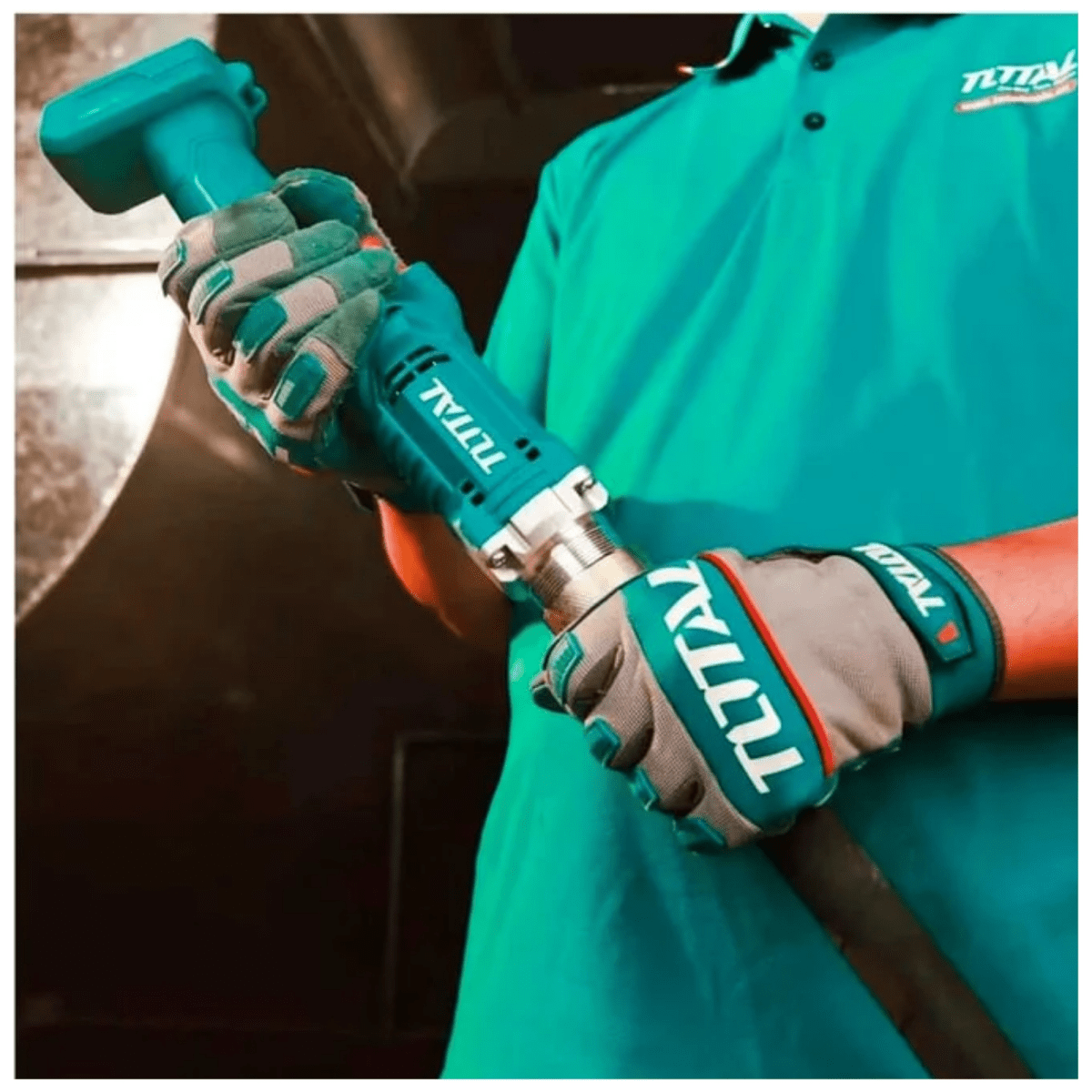 Vibrador de concreto 20V, con 1 batería y cargador4