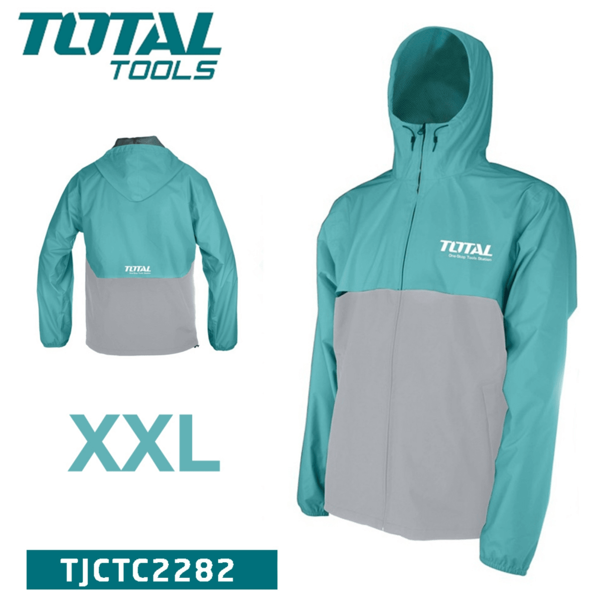CASACA IMPERMEABLE CORTA VIENTO XL ALTA CALIDAD5