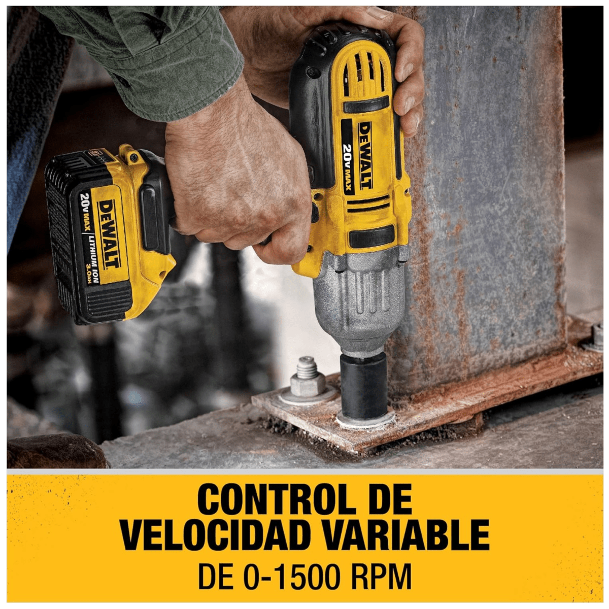 Llave de Impacto Inalambrico Dewalt 1/2