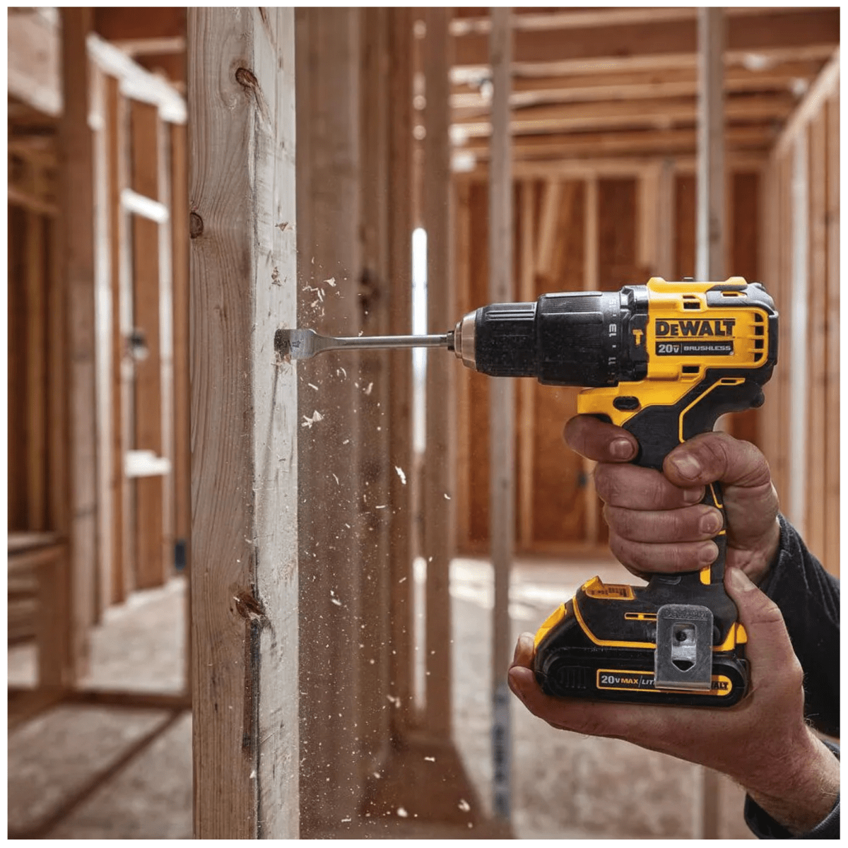 Taladro Percutor Inalámbrico Dewalt 12 20V BRUSHLESS ATOMIC DCD709D26