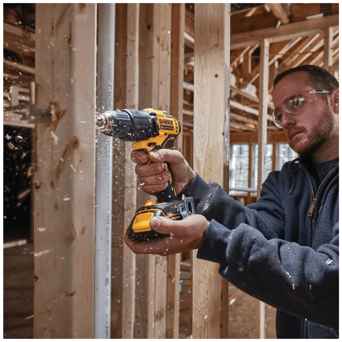 Taladro Percutor Inalámbrico Dewalt 12 20V BRUSHLESS ATOMIC DCD709D27