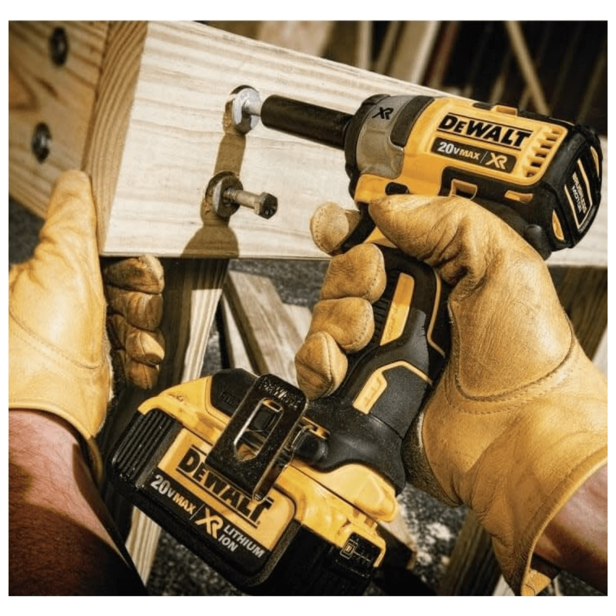 Llave de Impacto 38 20V XR bateria 4A BRUSHLESS CARGA RAPIDA DEWALT8
