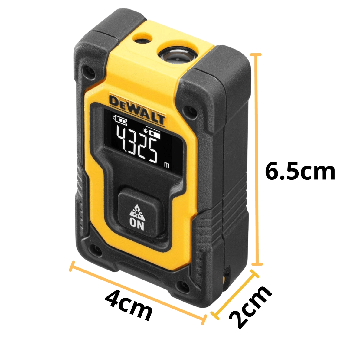 Medidor de Distancia Laser 16 Metros  ATOMIC DW055PL Dewalt5