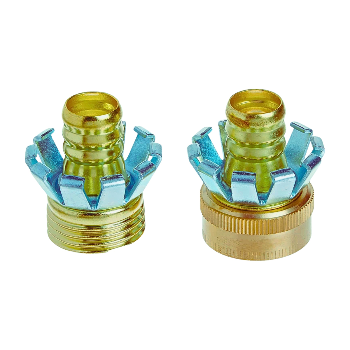 Terminales de Metal hembra y macho conector para Manguera 58”2