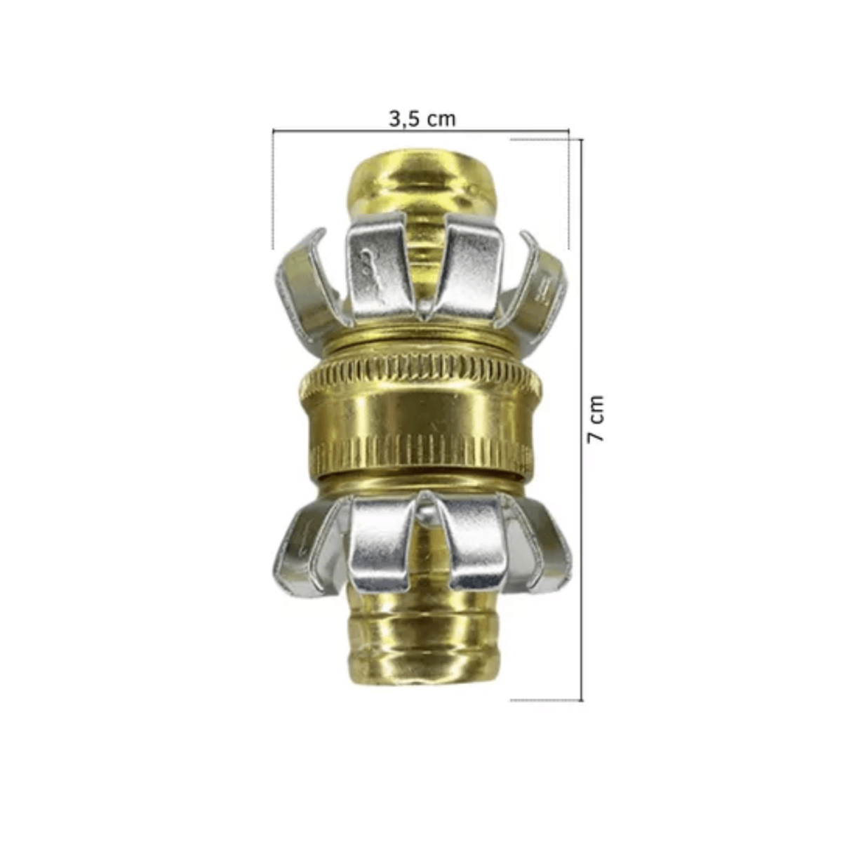 Terminales de Metal hembra y macho conector para Manguera 58”5