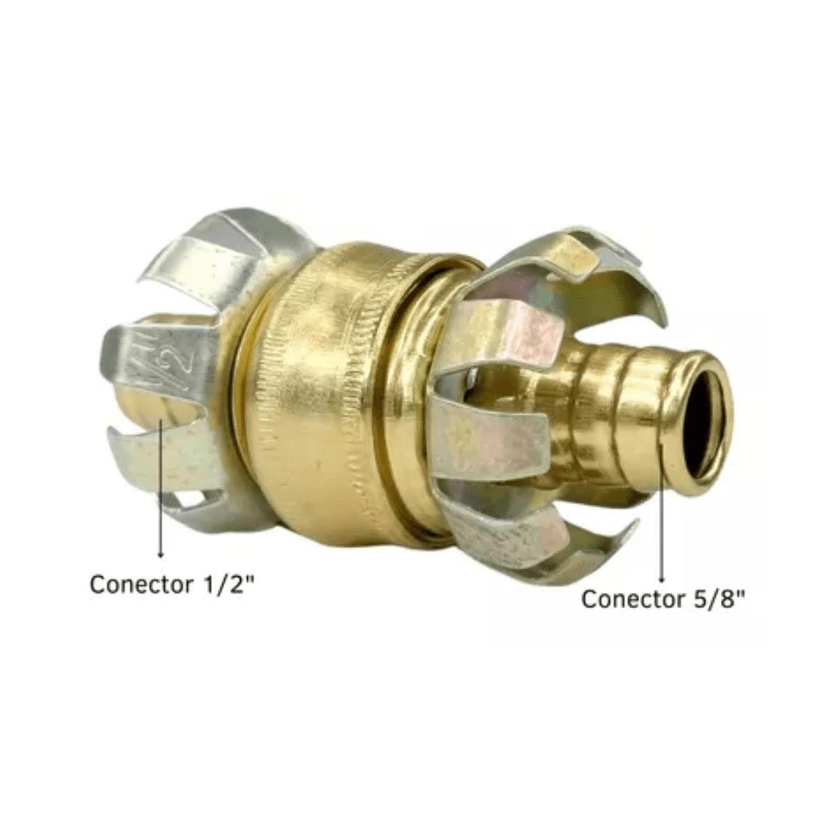 Terminales de Metal hembra y macho conector para Manguera 58”6