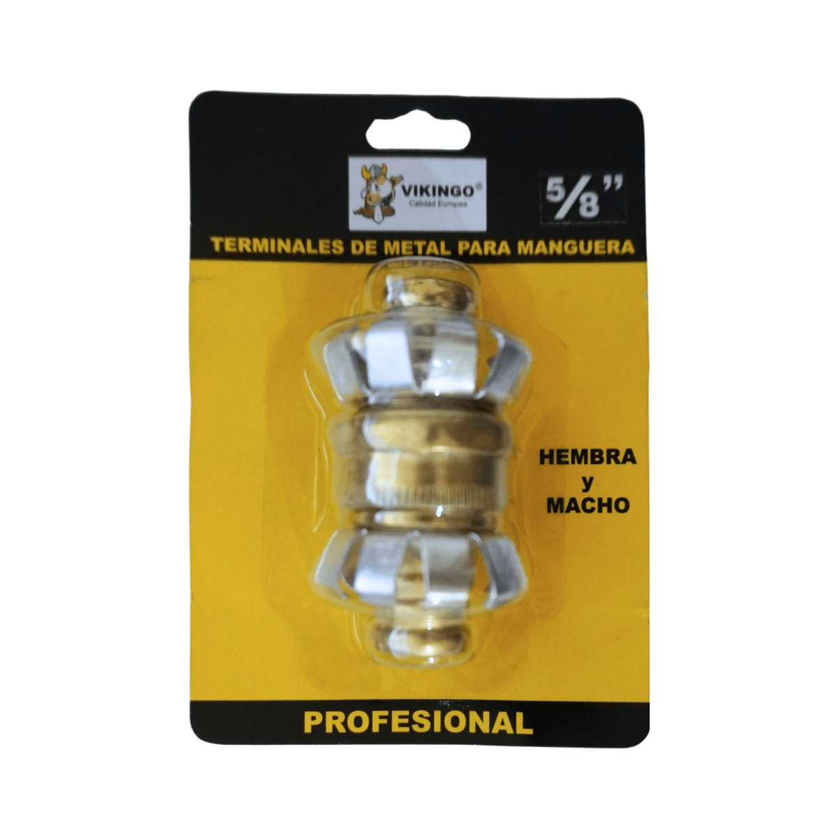 Terminales de Metal hembra y macho conector para Manguera 58”7