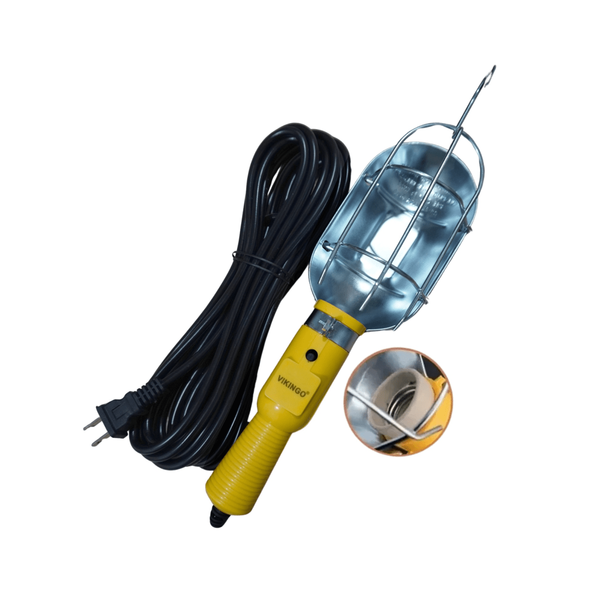 Lampara para mecanico enchufe extensión 8m vikingo3