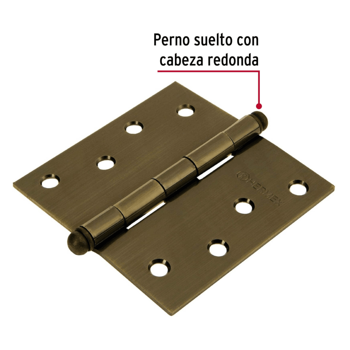 Bisagra cuadrada 4