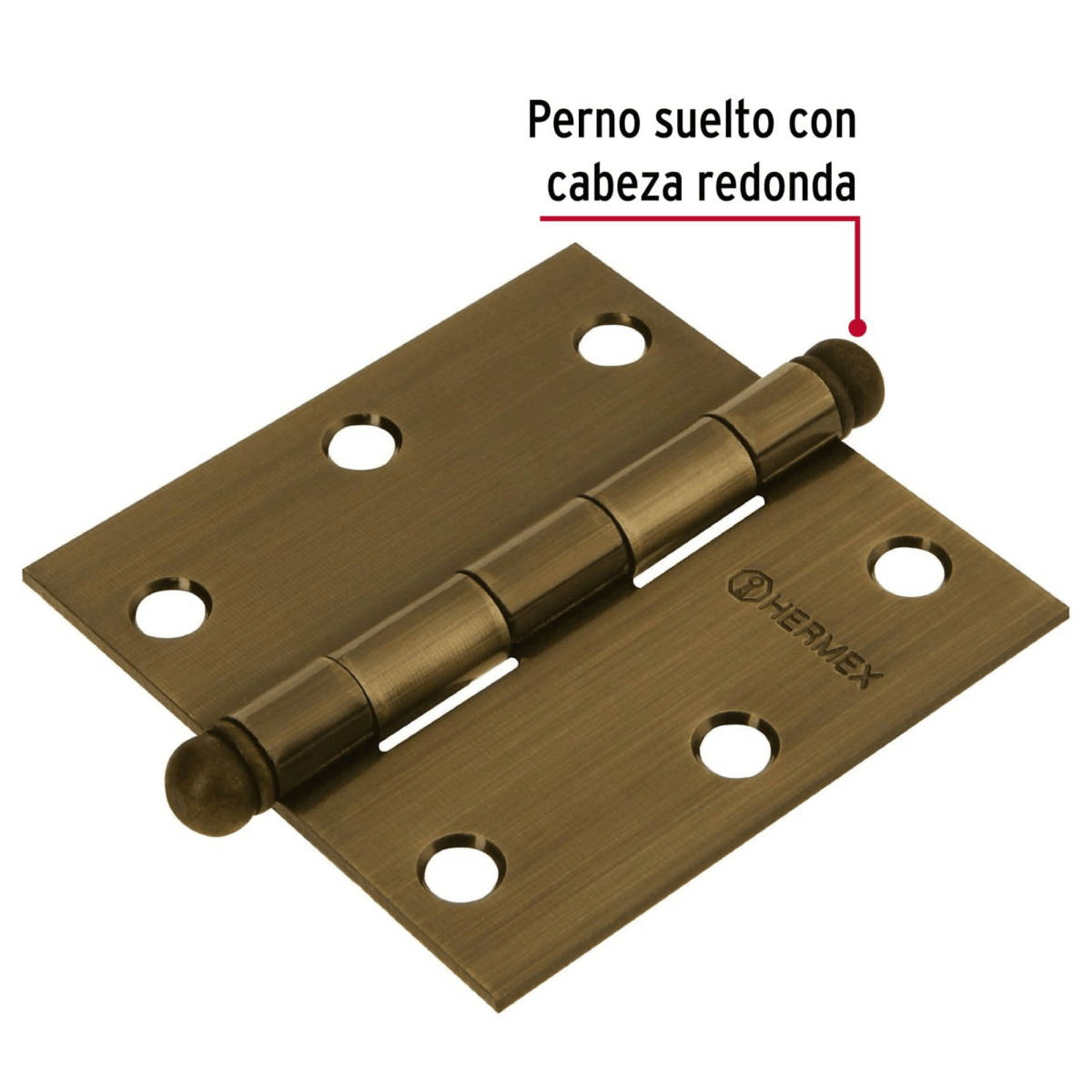 Bisagra cuadrada 3