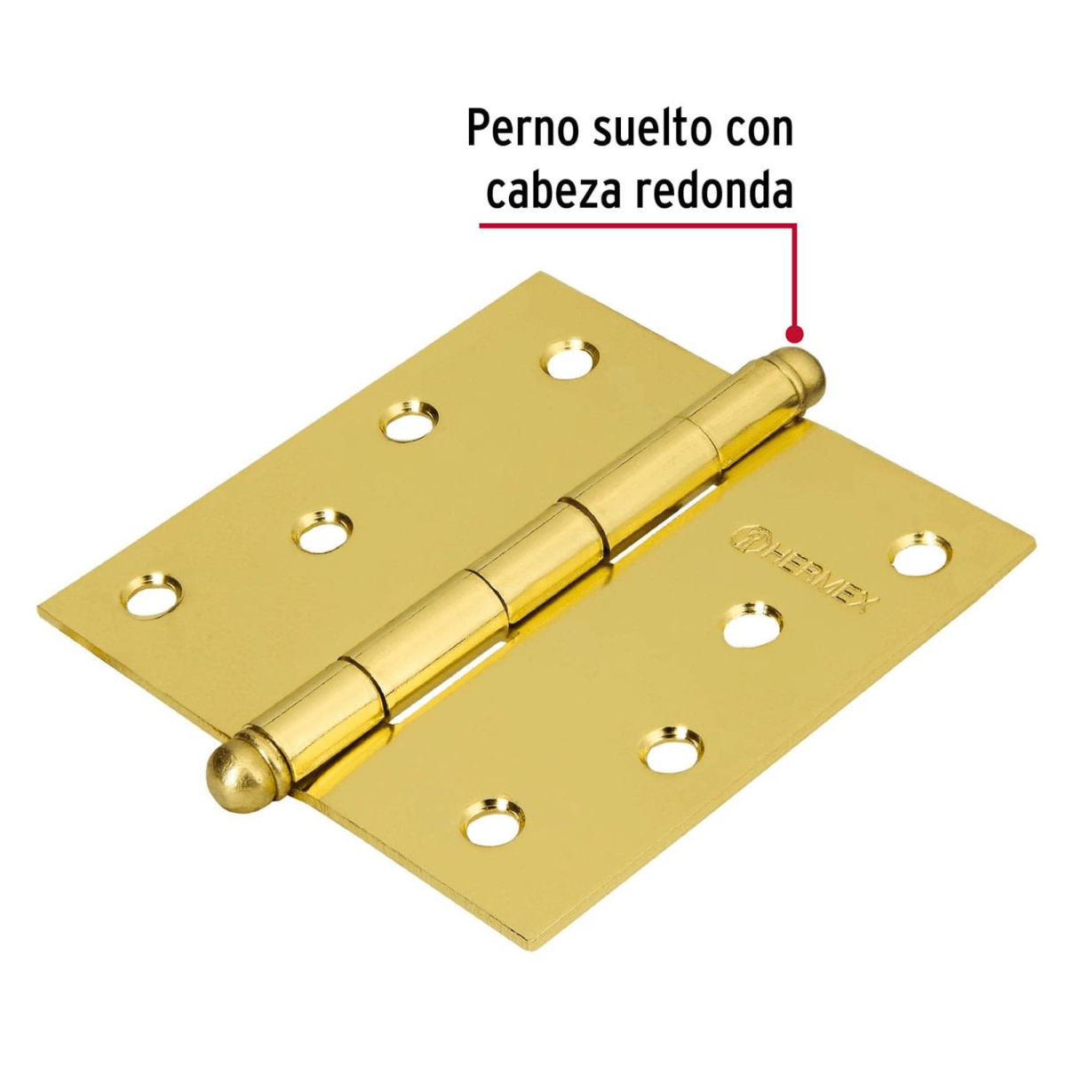 Bisagra cuadrada 4