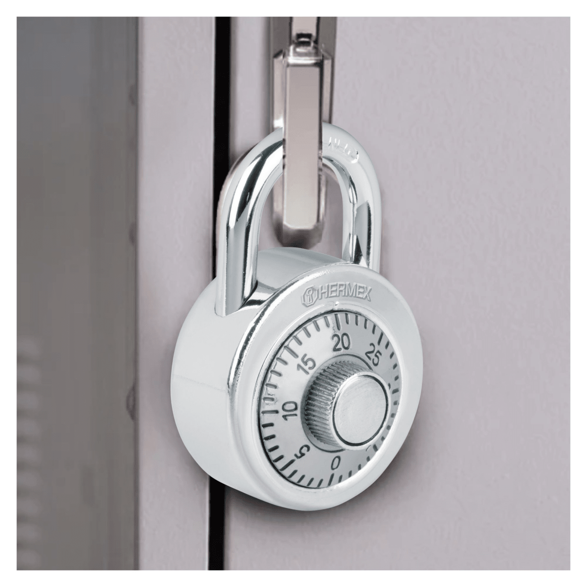 Candado de combinación de disco candado con clave Hermex2