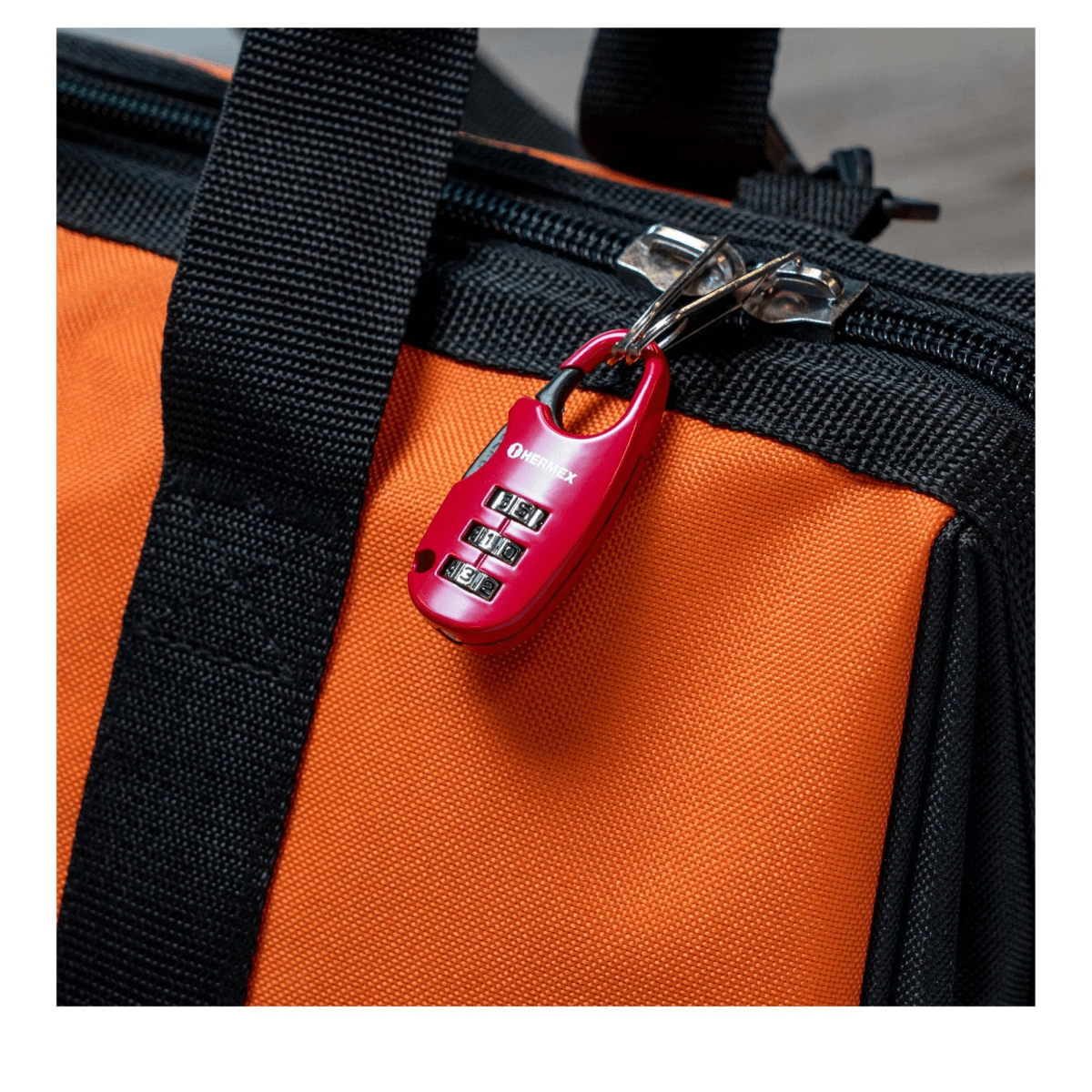 Candado maletero con clave 3 dijitos Hermex2