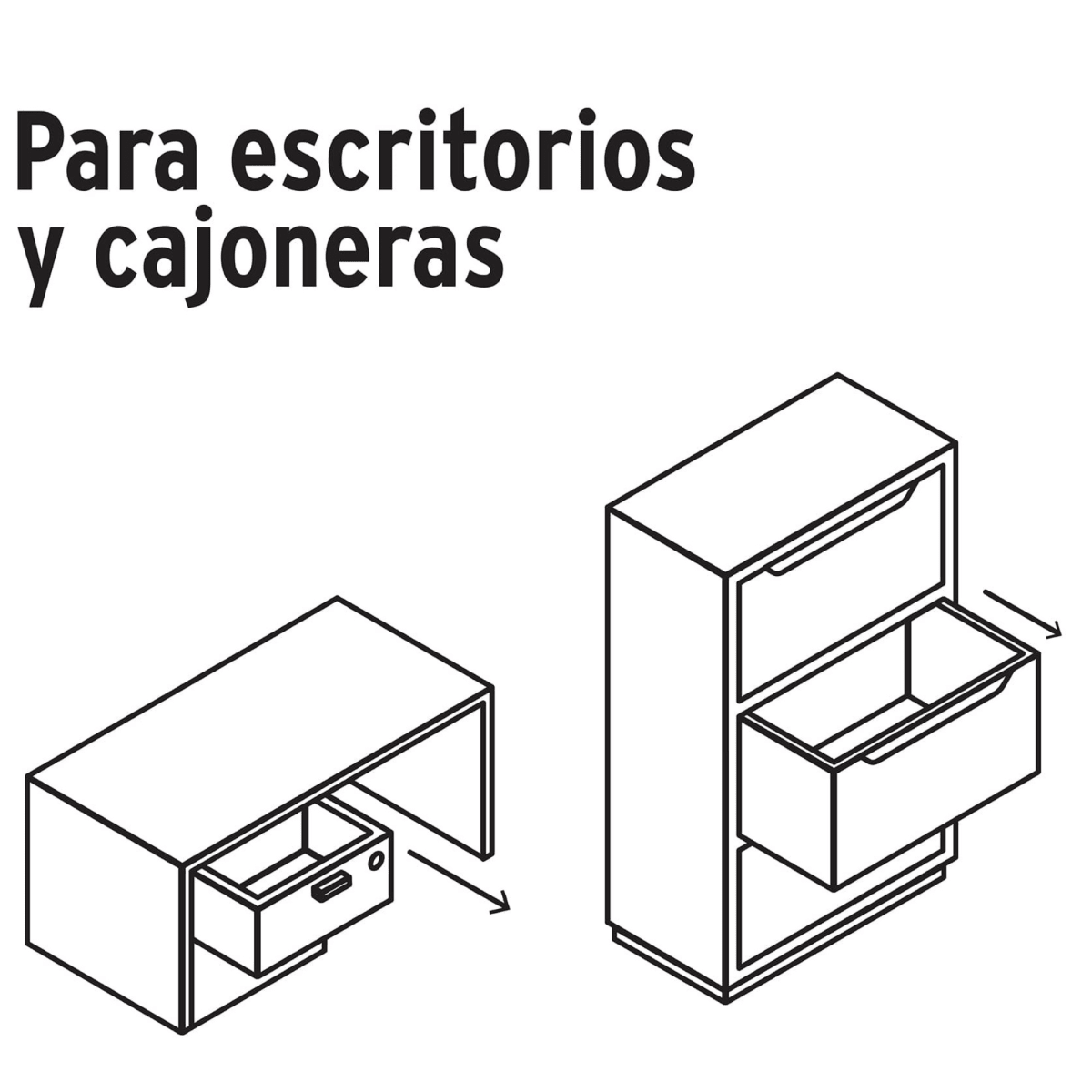 Chapa Cerradura para mueble cromo Hermex3