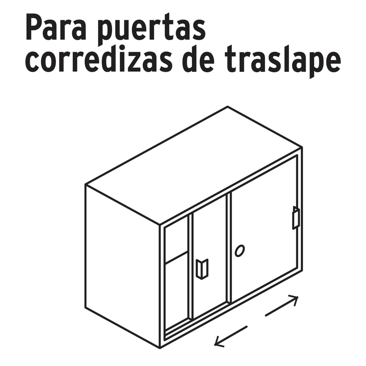 Chapa Cerradura para mueble modelo 20 cromo Hermex2