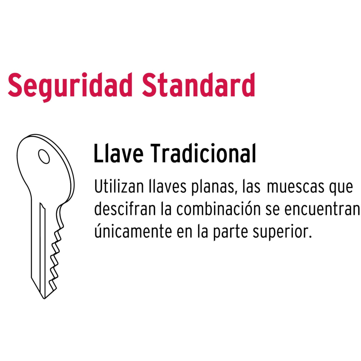 chapa Cerradura sobreponer izq doble Hermex Truper5