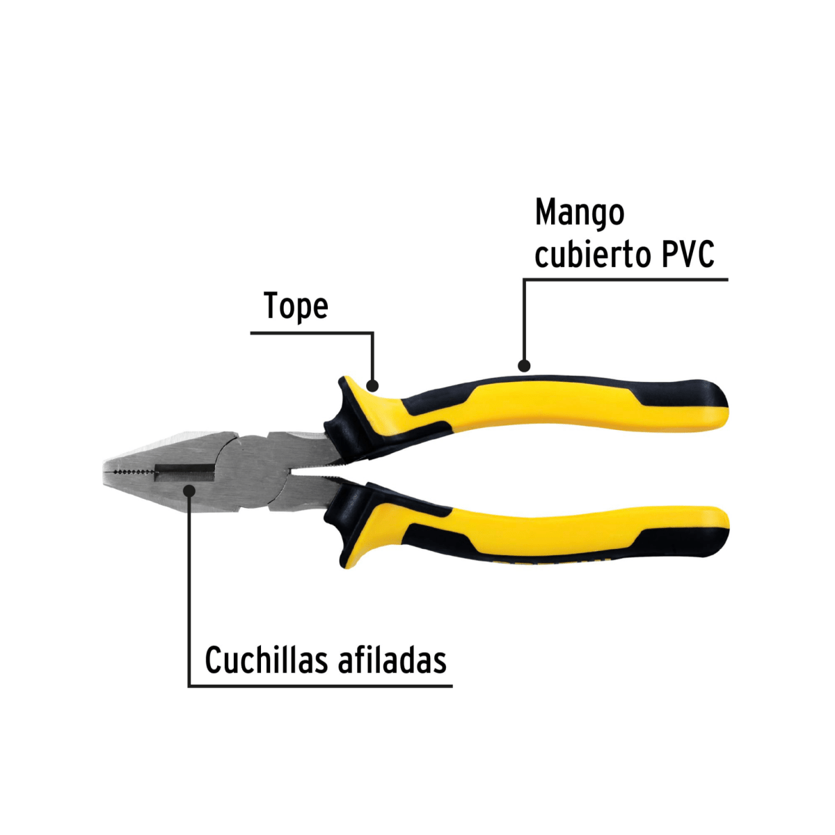 Alicate universal electricista 8 confort grip pretul2
