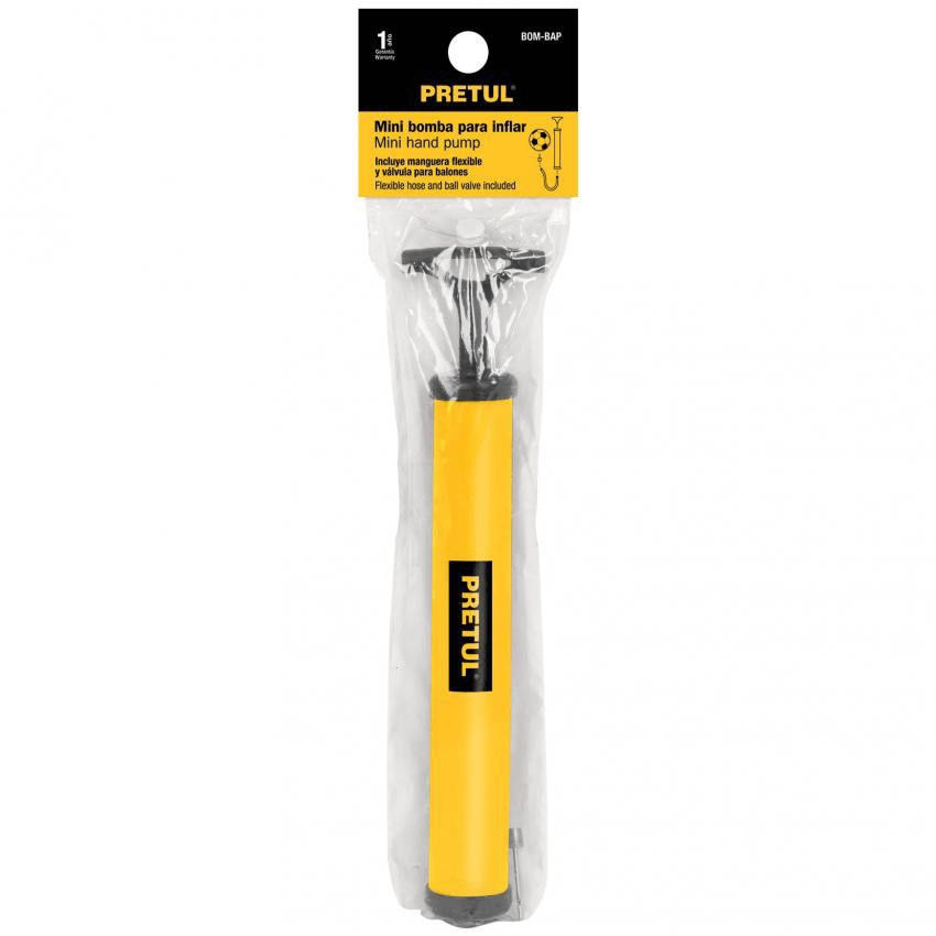 Inflador de pelotas, balones 14.5 psi ligero portátil pretul3