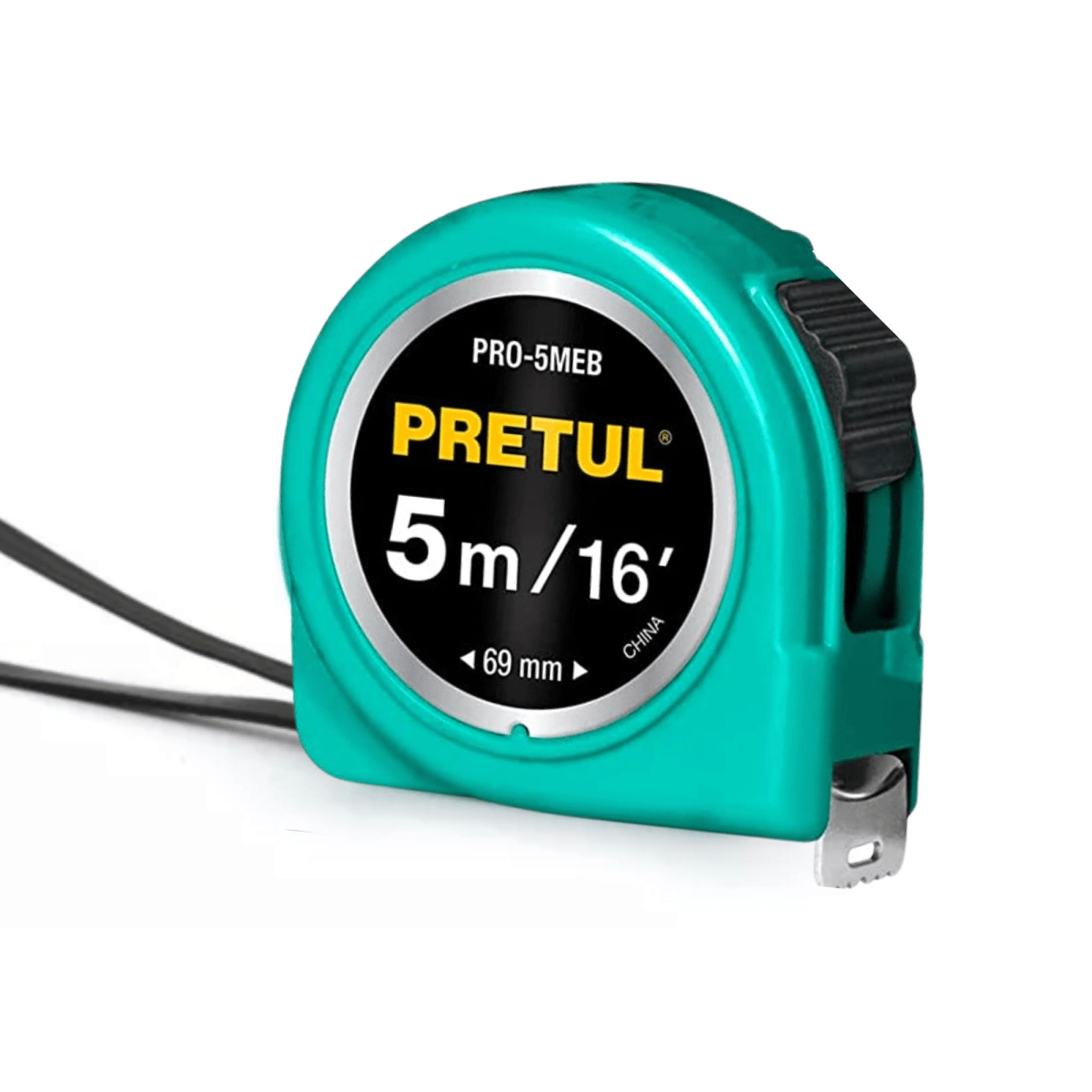 Wincha cinta métrica 5m Verde Agua Pretul1