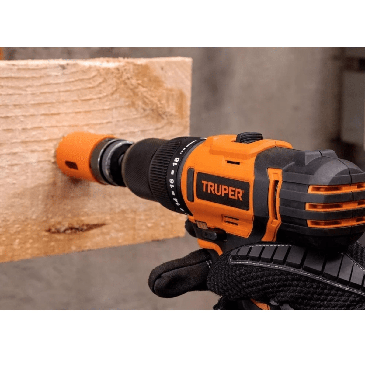 Taladro percutor inalámbrico 20V 3 funciones 1/2