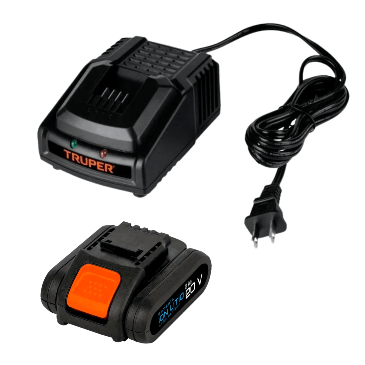 Taladro percutor inalámbrico 20V 3 funciones 1/2