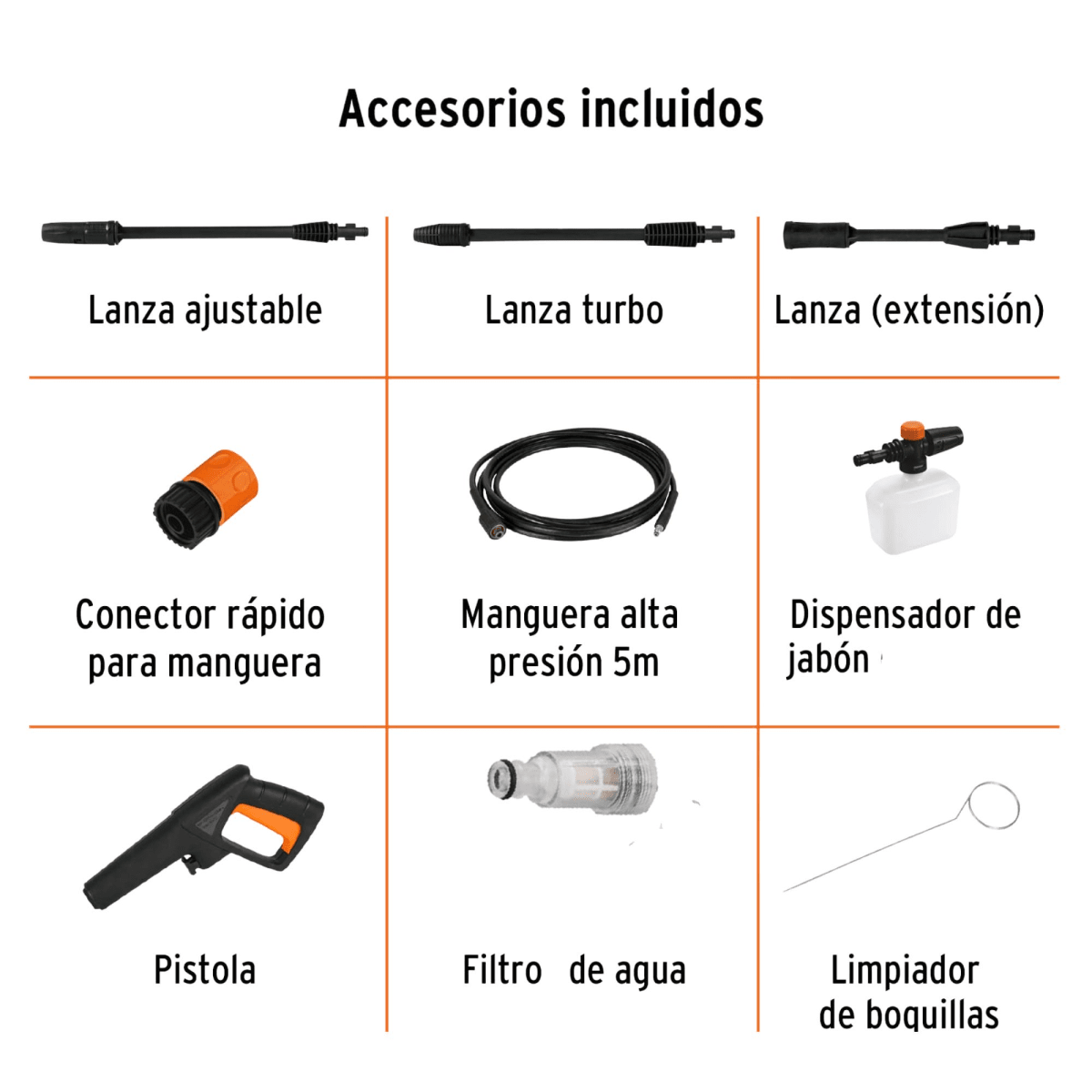 Hidrolavadora Eléctrica 1400W 1500 PSI HILA-1500-2 Truper4