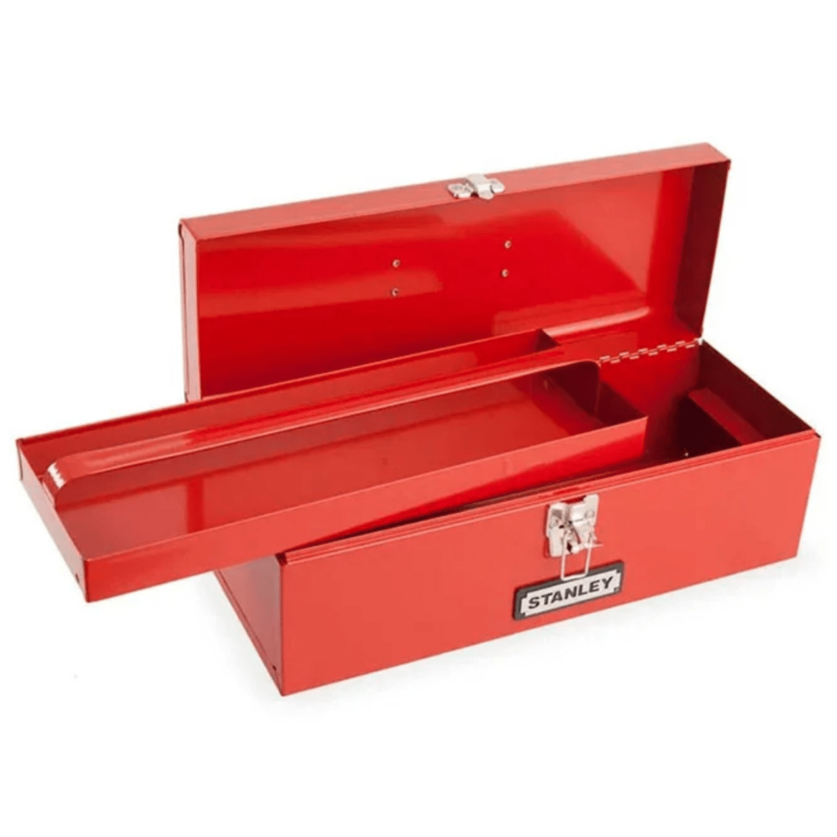 Caja Metálica con Bandeja caja de herramienta uso rudo3