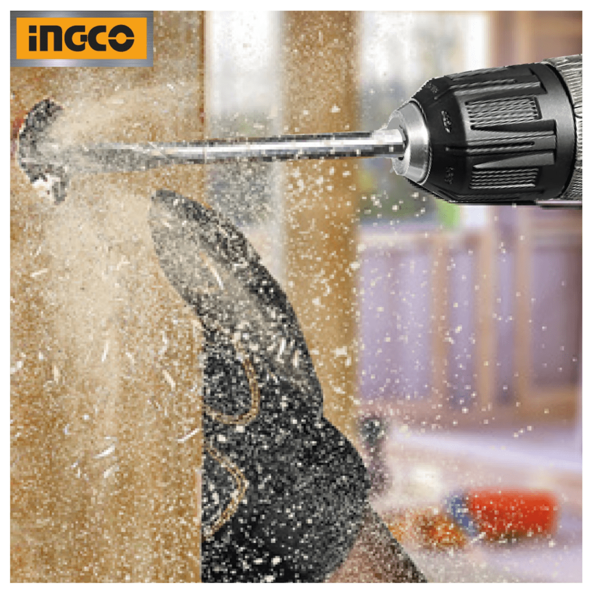 COMBO TALADRO INALAMBRICO 20 BRUSHLESS + LLAVE DE IMPACTO  INGCO6