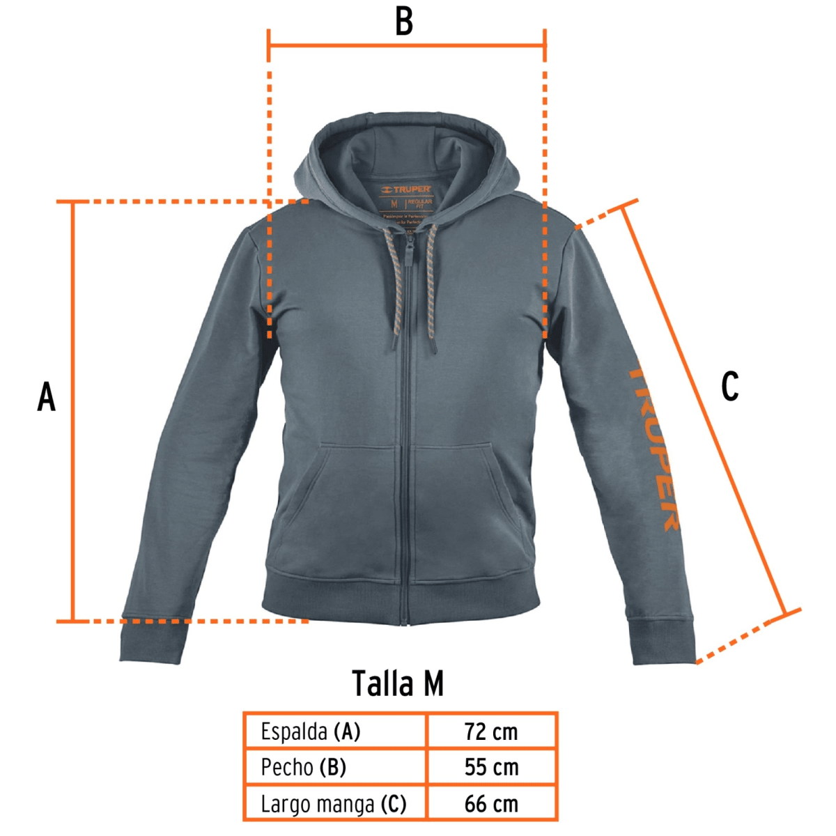 Polera oversize de algodón Truper2