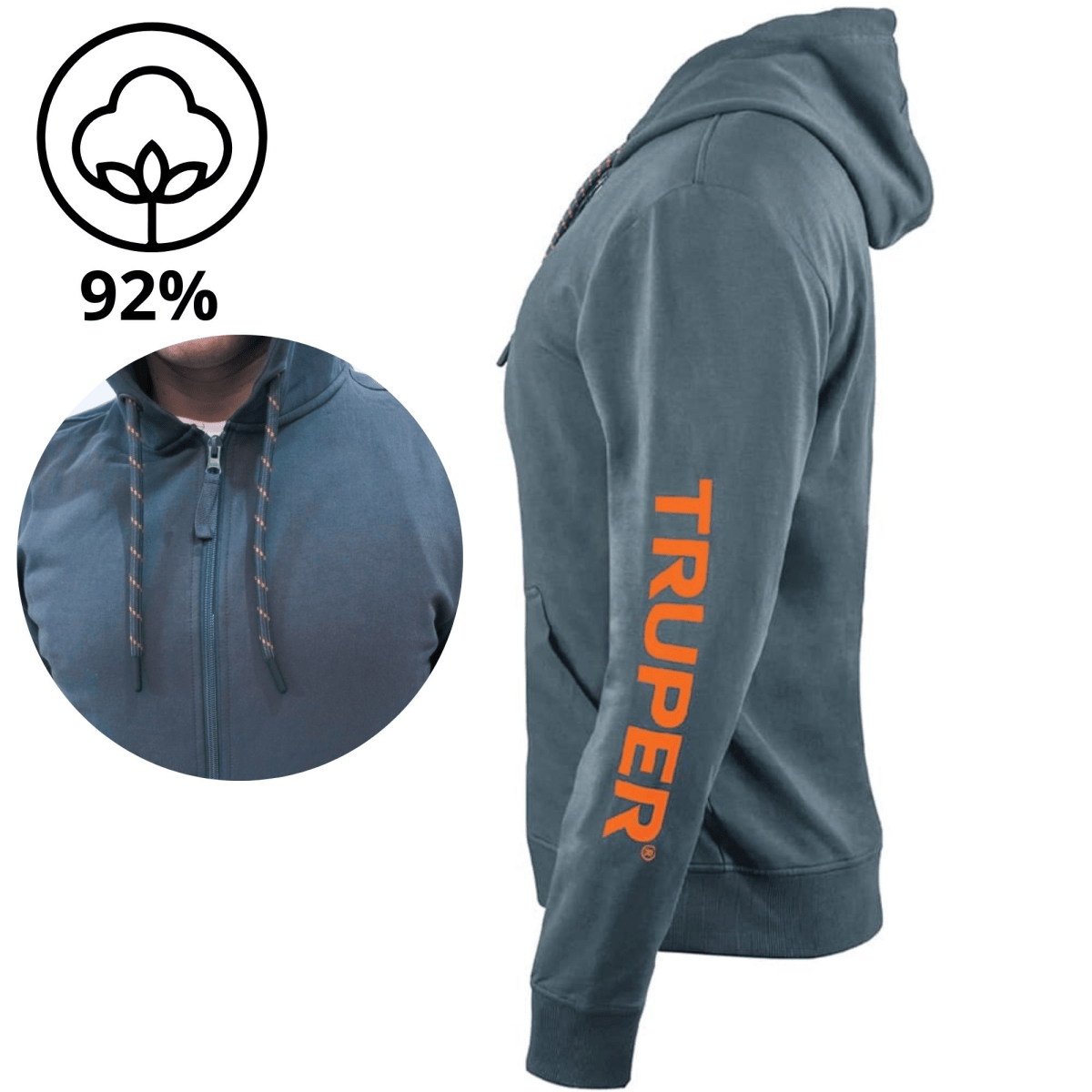 Polera oversize de algodón Truper4