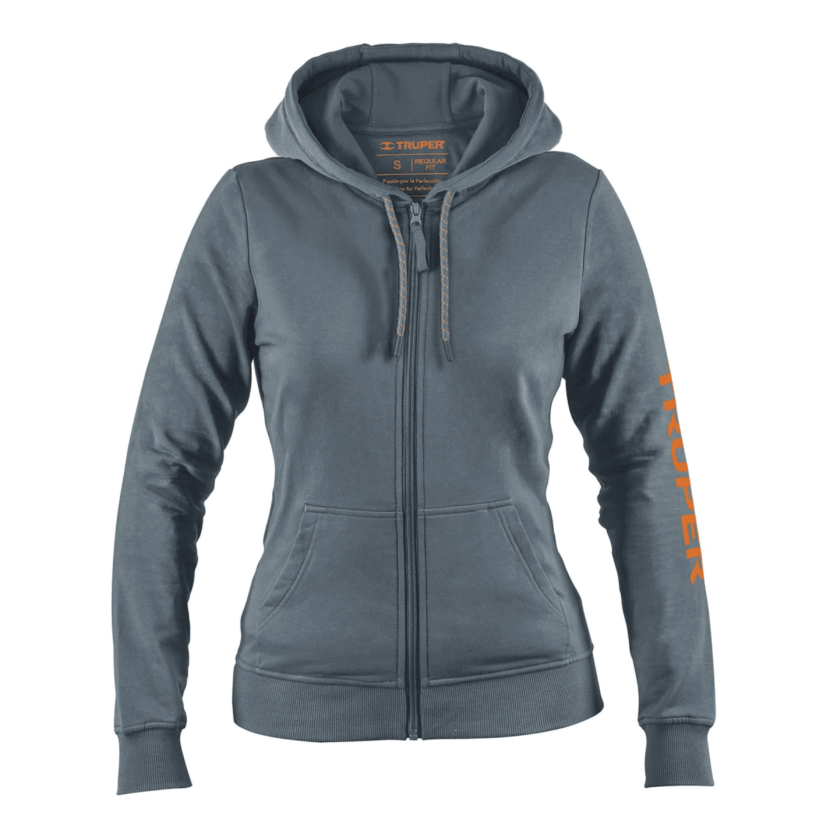 Sudadera gris para dama, Truper1