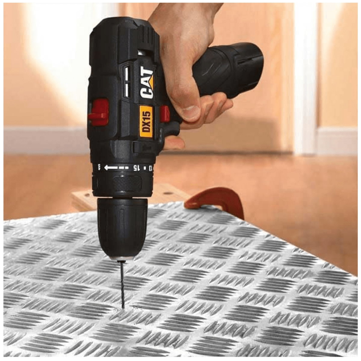 Taladro percutor atornillador inalambrico 12v CAT  DX156