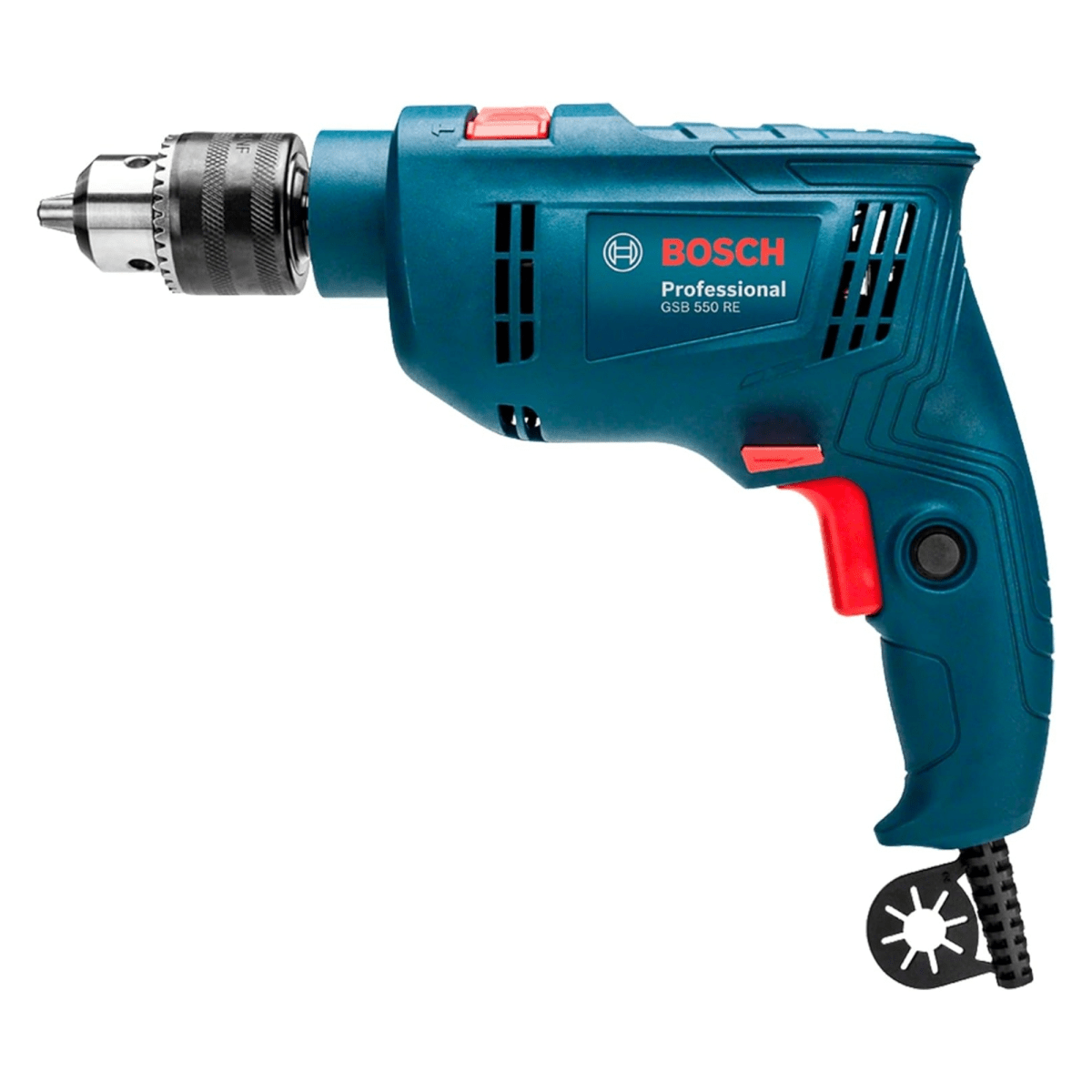 Taladro Percutor Eléctrico 550W + 34 accesorio puntas y brocas Bosch2