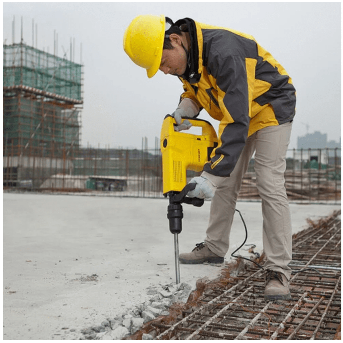 ROTOMARTILLO Demoledor SDS Max 1600W STHM10K ROTOMARTILLO 25J STANLEY7