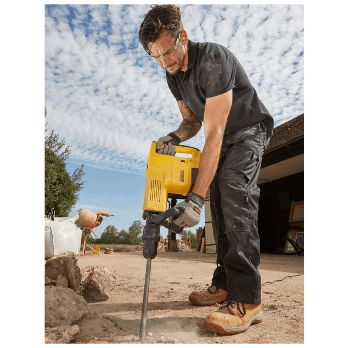 ROTOMARTILLO Demoledor SDS Max 1600W STHM10K ROTOMARTILLO 25J STANLEY8