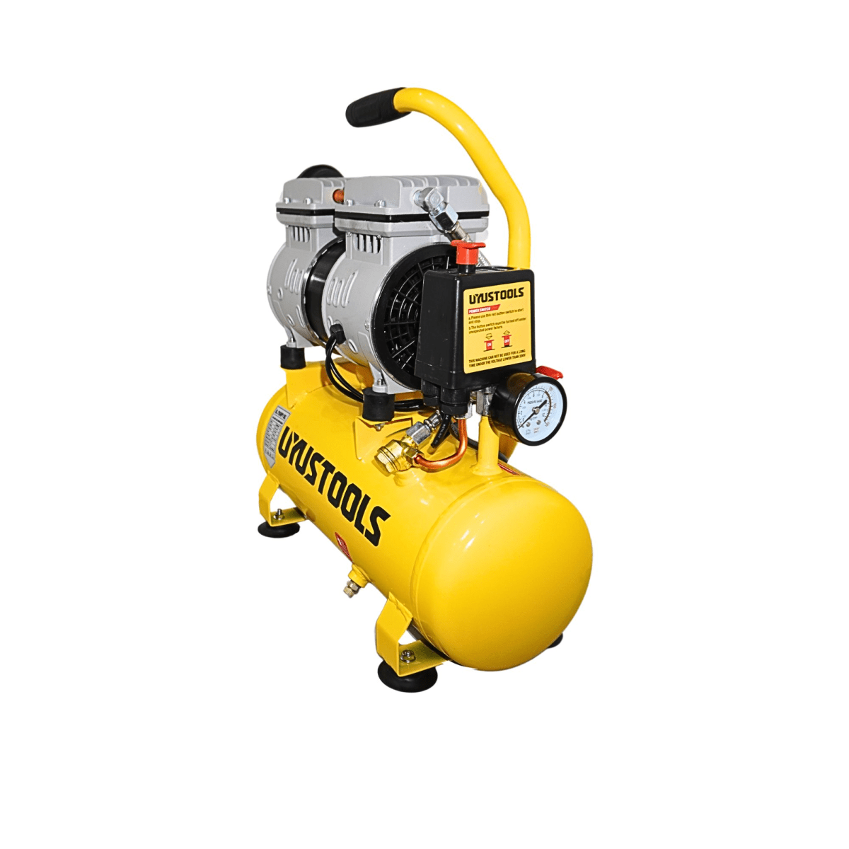 Compresora de aire Compresora silenciosa 8L-550W UYUSTOOLS5