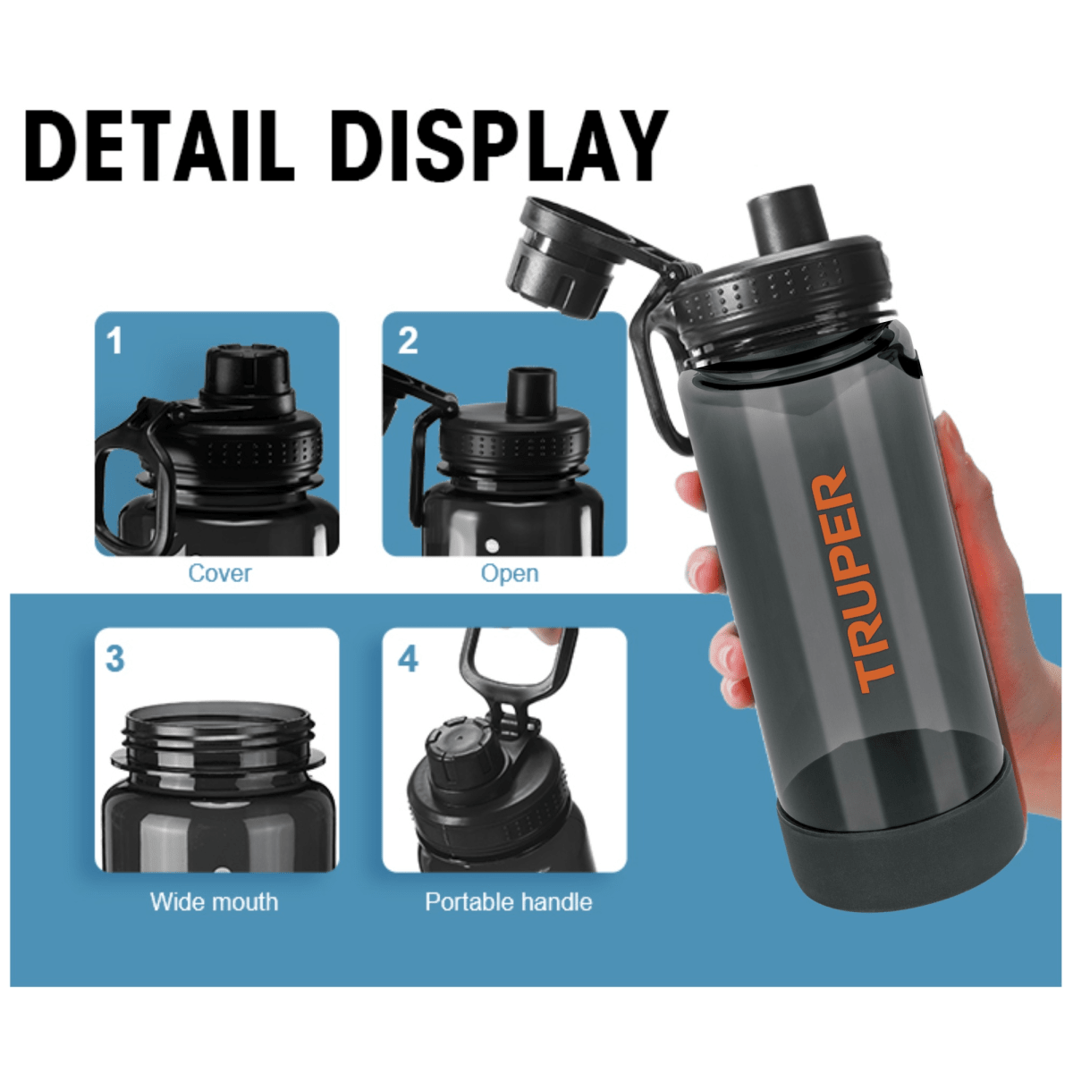 TOMATODO 740 ml PREMIUM BLACK TRUPER3