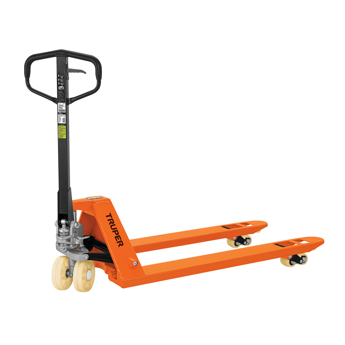 Patín transpaleta / Pato / Parihuela  3 ton con ruedas de nylon, truper1